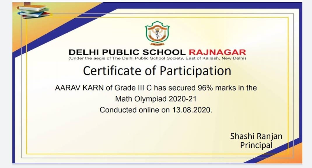 Certificate 9